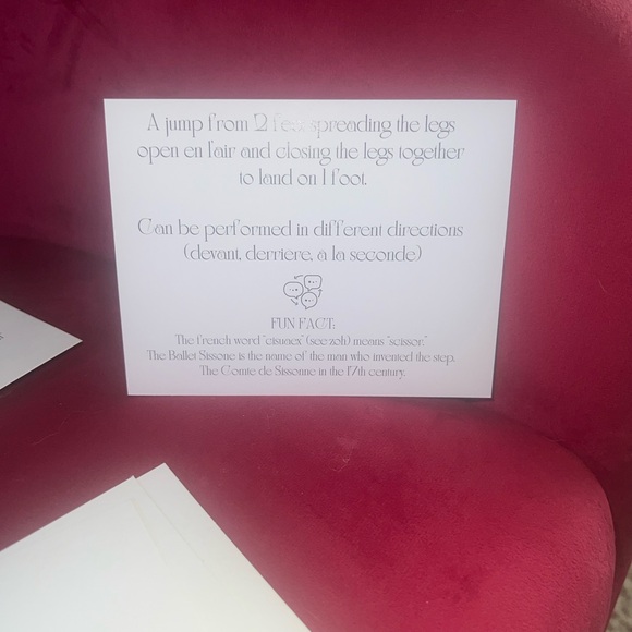 Ballet Flashcards - Picture 5 of 5